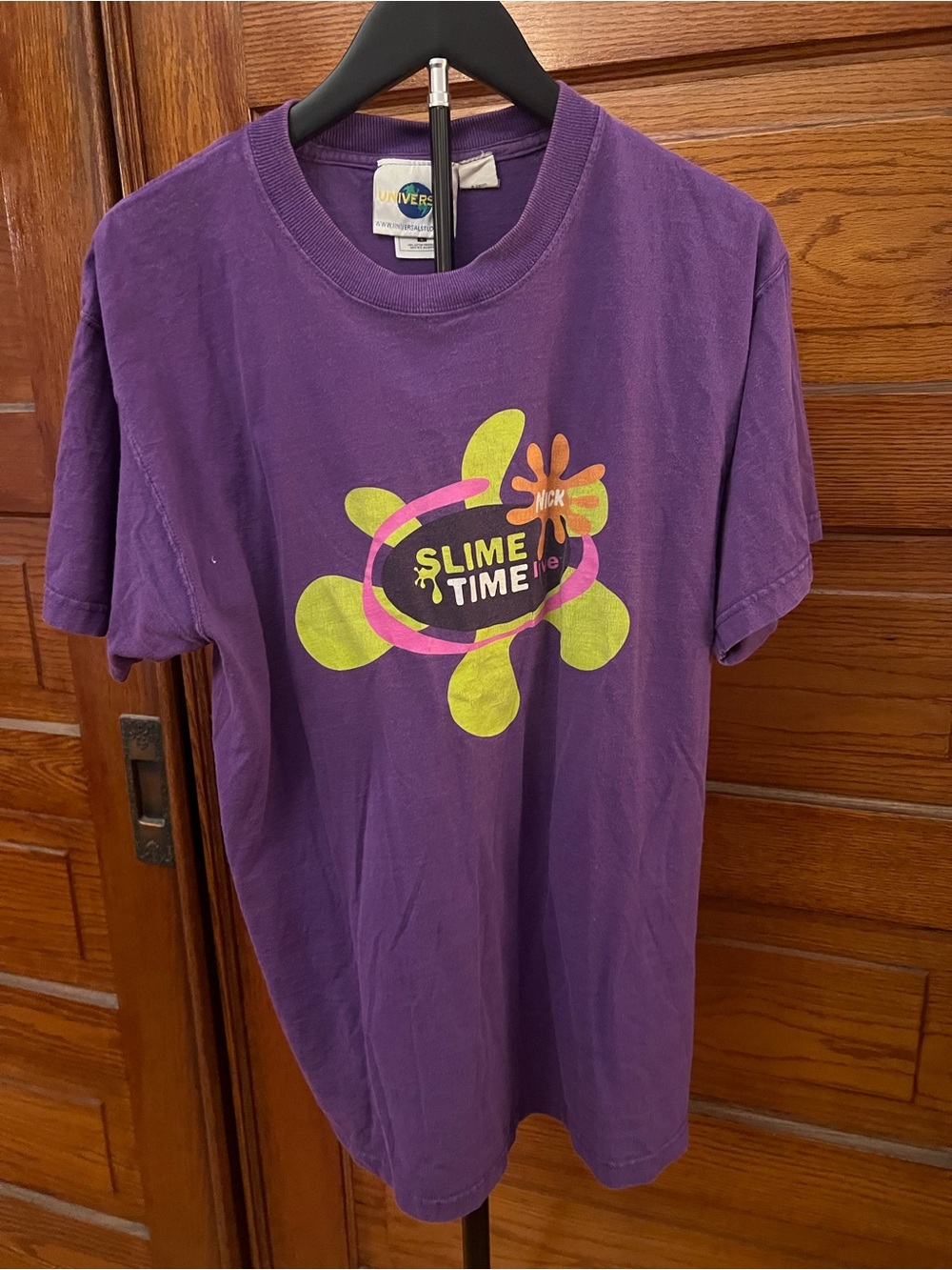 Nickelodeon Universal Studios 'Slime Time' TV Show Rare Vintage Tshirt